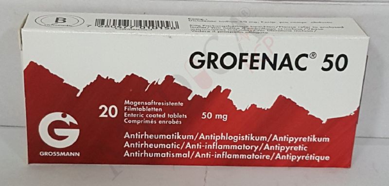 Grofenac Tablets 50mg